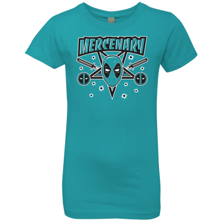 T-Shirts Tahiti Blue / YXS Mercenary (1) Girls Premium T-Shirt