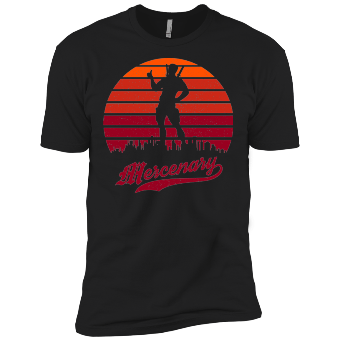 T-Shirts Black / X-Small Mercenary SunSet Men's Premium T-Shirt