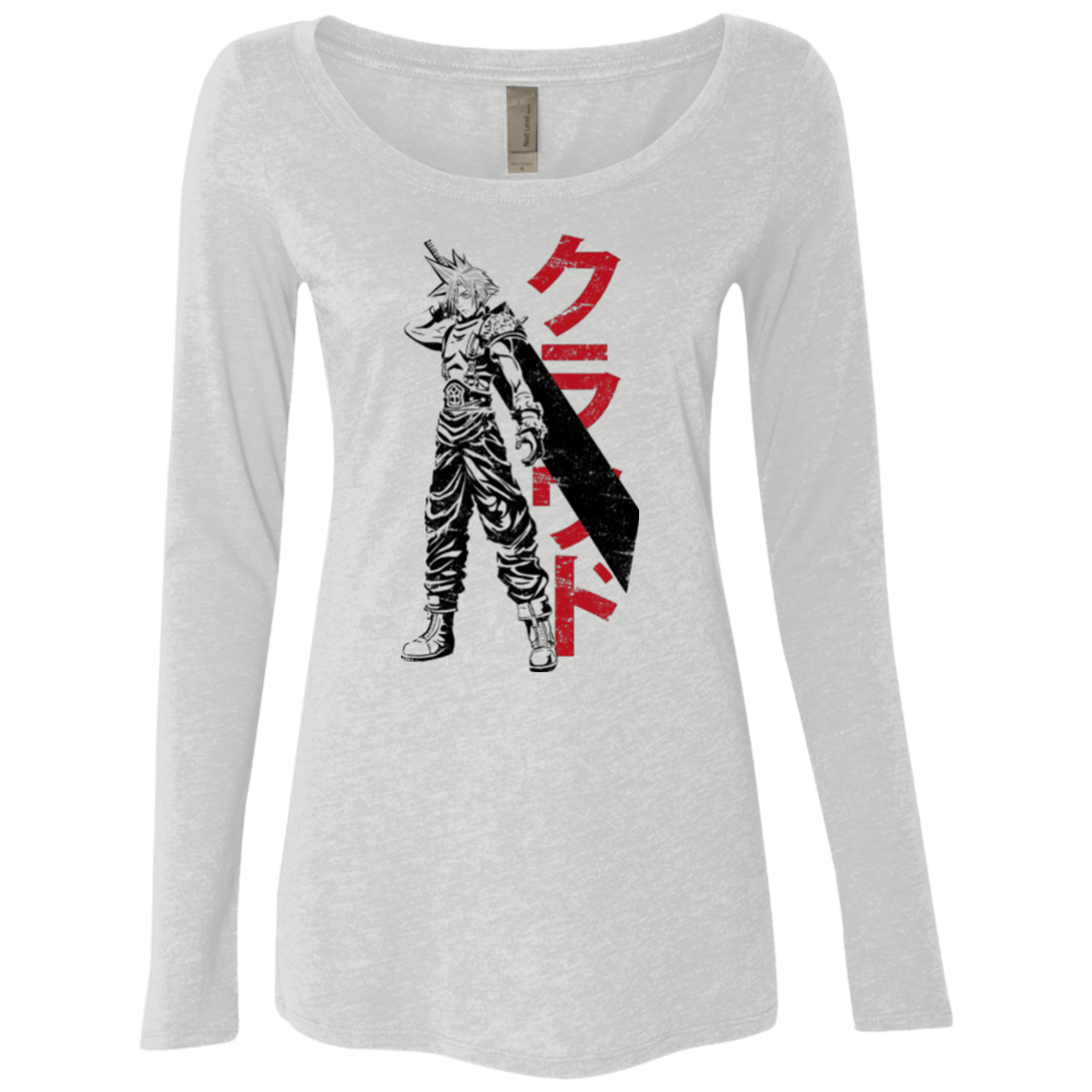 T-Shirts Heather White / Small Mercenary Women's Triblend Long Sleeve Shirt