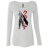 T-Shirts Heather White / Small Mercenary Women's Triblend Long Sleeve Shirt