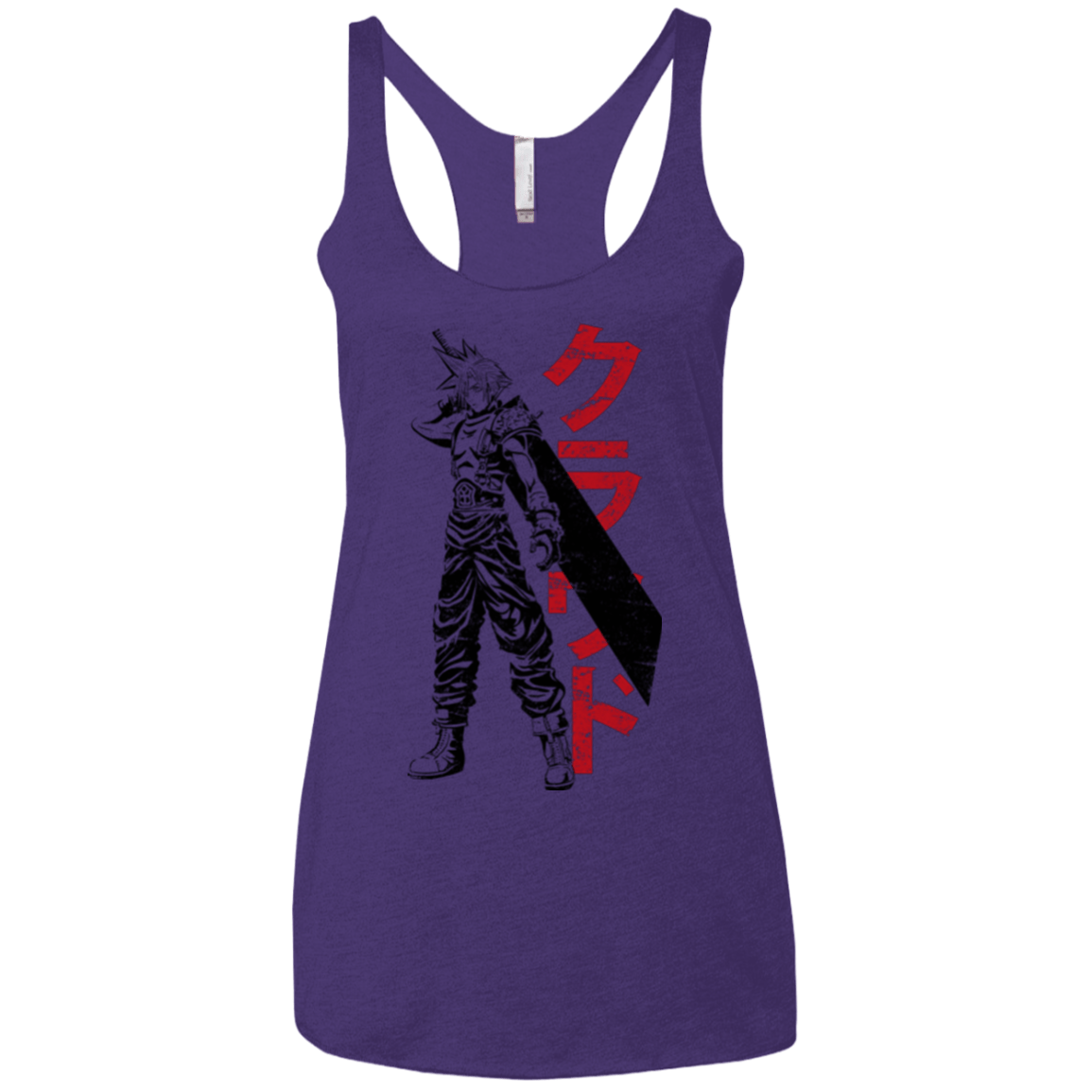 T-Shirts Purple / X-Small Mercenary Women's Triblend Racerback Tank