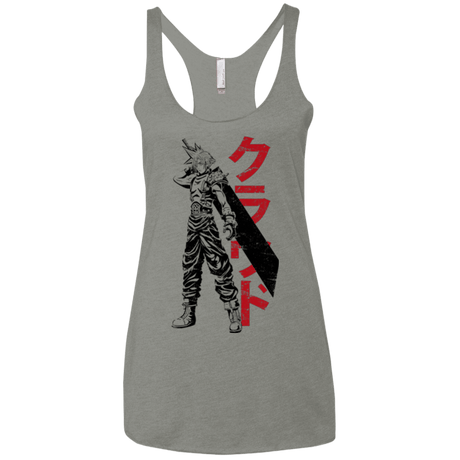 T-Shirts Venetian Grey / X-Small Mercenary Women's Triblend Racerback Tank