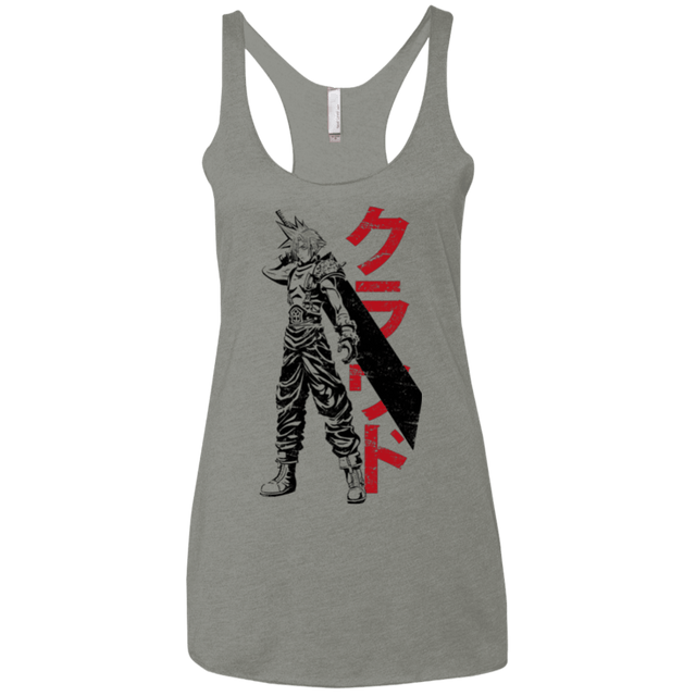 T-Shirts Venetian Grey / X-Small Mercenary Women's Triblend Racerback Tank