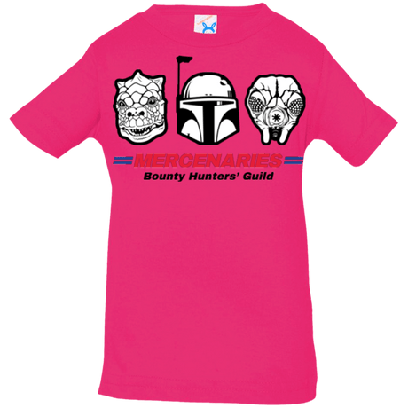 T-Shirts Hot Pink / 6 Months Mercs Infant Premium T-Shirt
