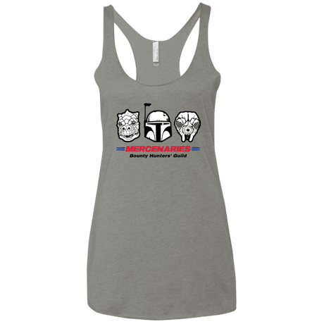 T-Shirts Venetian Grey / X-Small Mercs Women's Triblend Racerback Tank