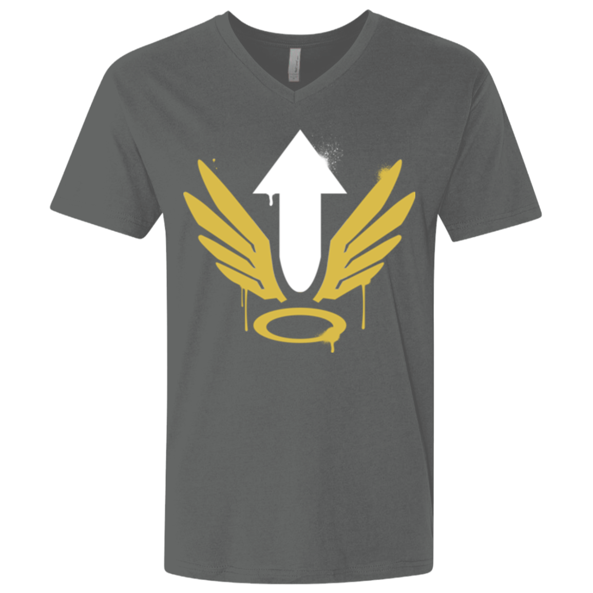 T-Shirts Heavy Metal / X-Small Mercy Arrow Men's Premium V-Neck