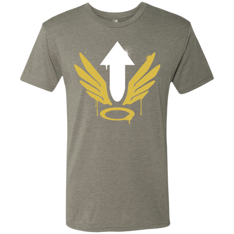 T-Shirts Venetian Grey / Small Mercy Arrow Men's Triblend T-Shirt