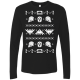 T-Shirts Black / Small Merry Christmas A-Holes 2 Men's Premium Long Sleeve