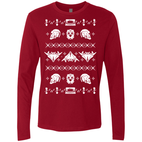 T-Shirts Cardinal / Small Merry Christmas A-Holes 2 Men's Premium Long Sleeve