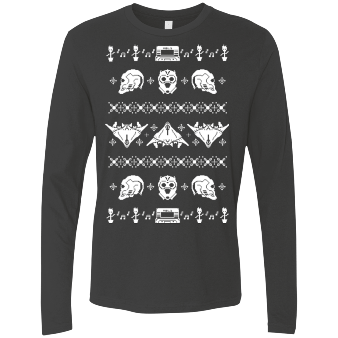 T-Shirts Heavy Metal / Small Merry Christmas A-Holes 2 Men's Premium Long Sleeve