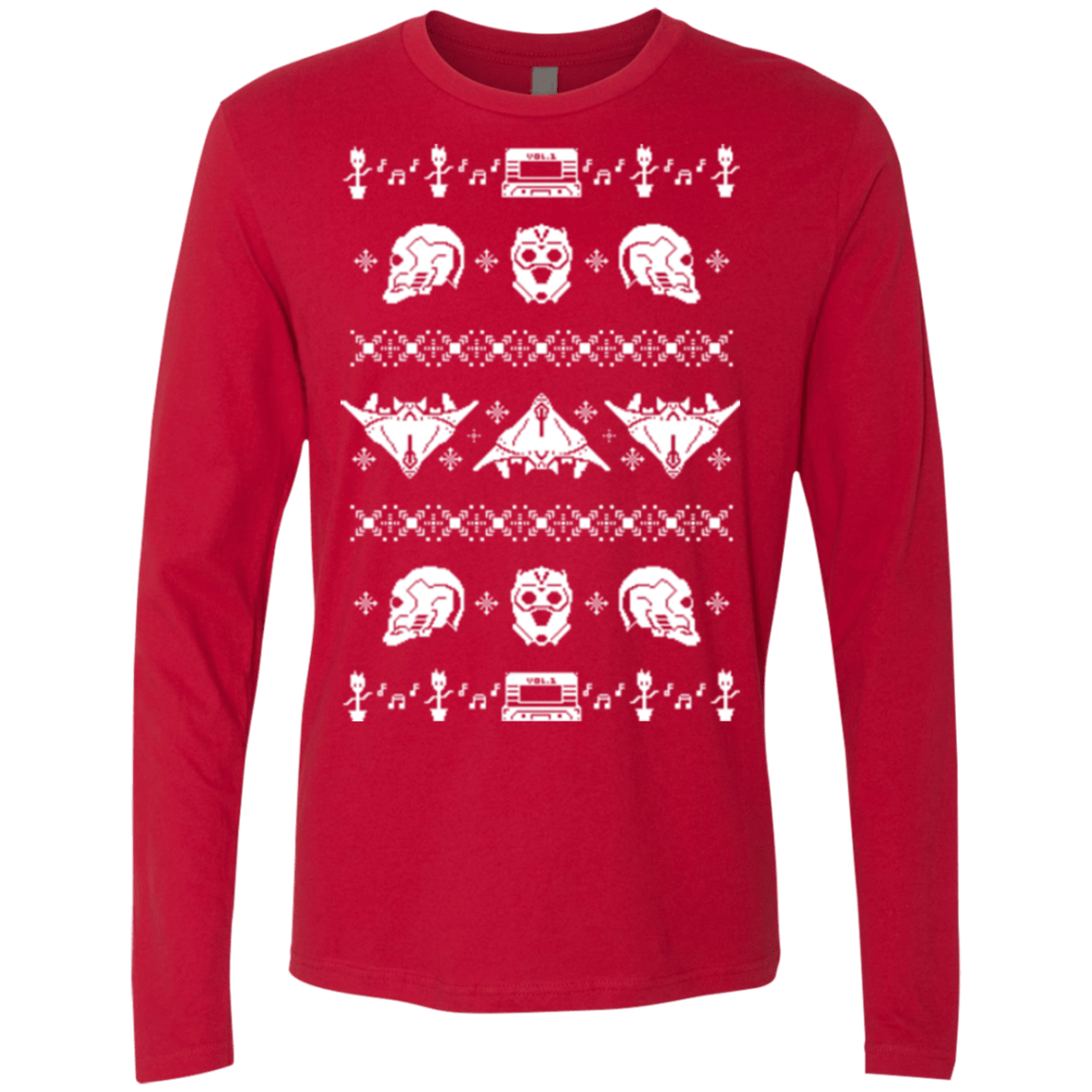 T-Shirts Red / Small Merry Christmas A-Holes 2 Men's Premium Long Sleeve