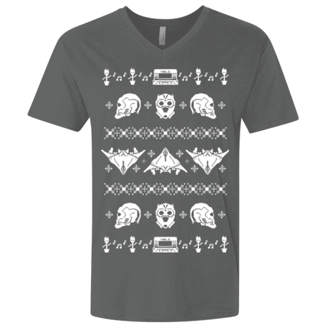 T-Shirts Heavy Metal / X-Small Merry Christmas A-Holes 2 Men's Premium V-Neck