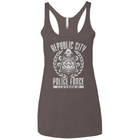 T-Shirts Macchiato / X-Small Metal is Enduring Women's Triblend Racerback Tank