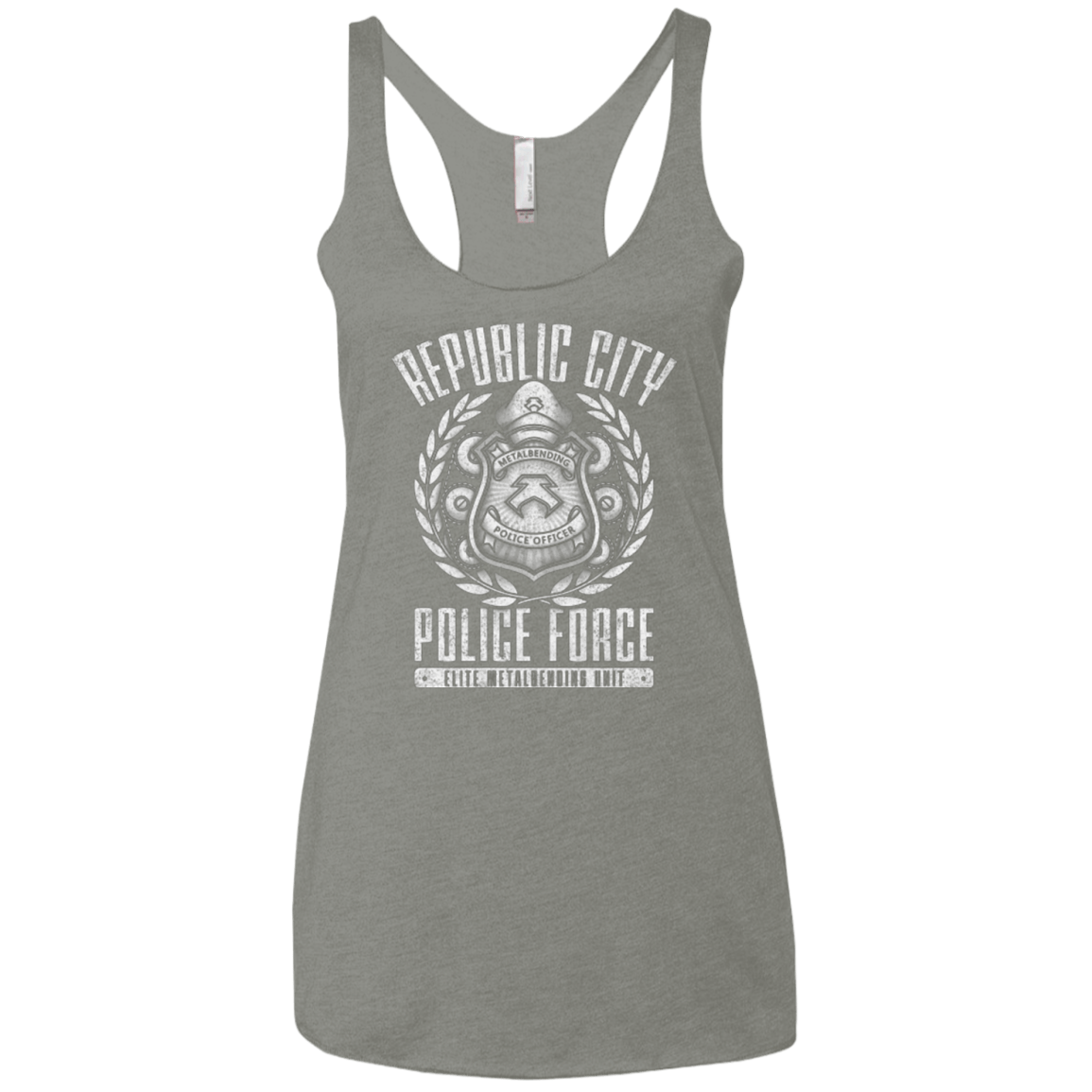 T-Shirts Venetian Grey / X-Small Metal is Enduring Women's Triblend Racerback Tank
