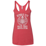 T-Shirts Vintage Red / X-Small Metal is Enduring Women's Triblend Racerback Tank
