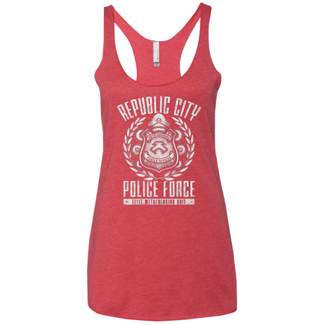 T-Shirts Vintage Red / X-Small Metal is Enduring Women's Triblend Racerback Tank