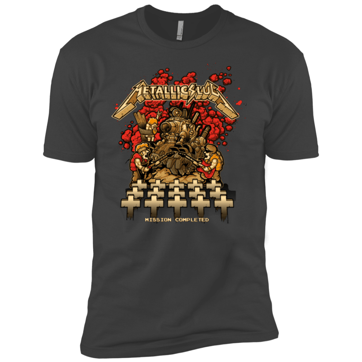 T-Shirts Heavy Metal / YXS METALLIC SLUG Boys Premium T-Shirt