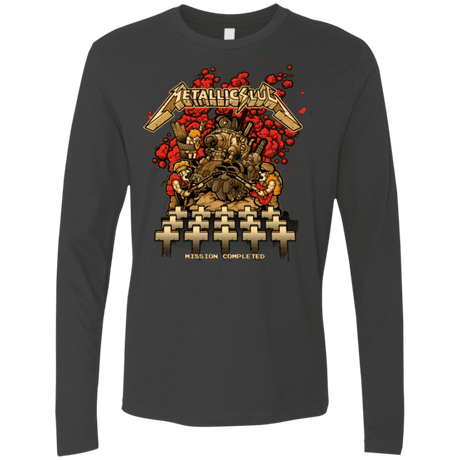 T-Shirts Heavy Metal / Small METALLIC SLUG Men's Premium Long Sleeve
