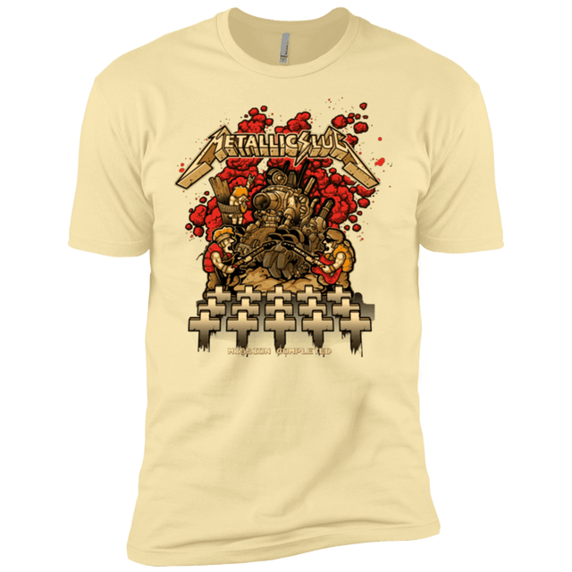 T-Shirts Banana Cream / X-Small METALLIC SLUG Men's Premium T-Shirt