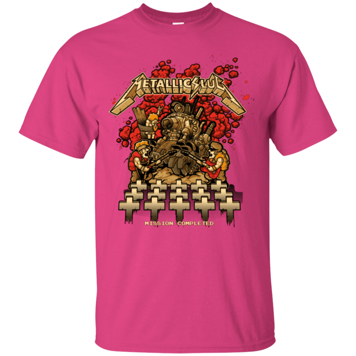T-Shirts Heliconia / Small METALLIC SLUG T-Shirt