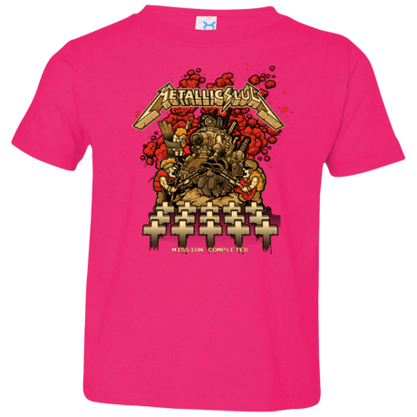 T-Shirts Hot Pink / 2T METALLIC SLUG Toddler Premium T-Shirt