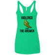T-Shirts Envy / X-Small Metapeace Women's Triblend Racerback Tank