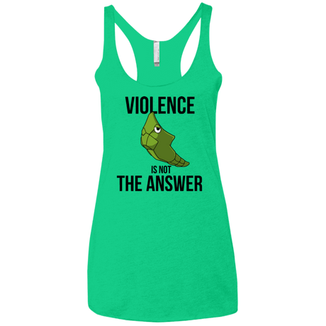 T-Shirts Envy / X-Small Metapeace Women's Triblend Racerback Tank