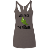 T-Shirts Macchiato / X-Small Metapeace Women's Triblend Racerback Tank