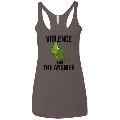 T-Shirts Macchiato / X-Small Metapeace Women's Triblend Racerback Tank
