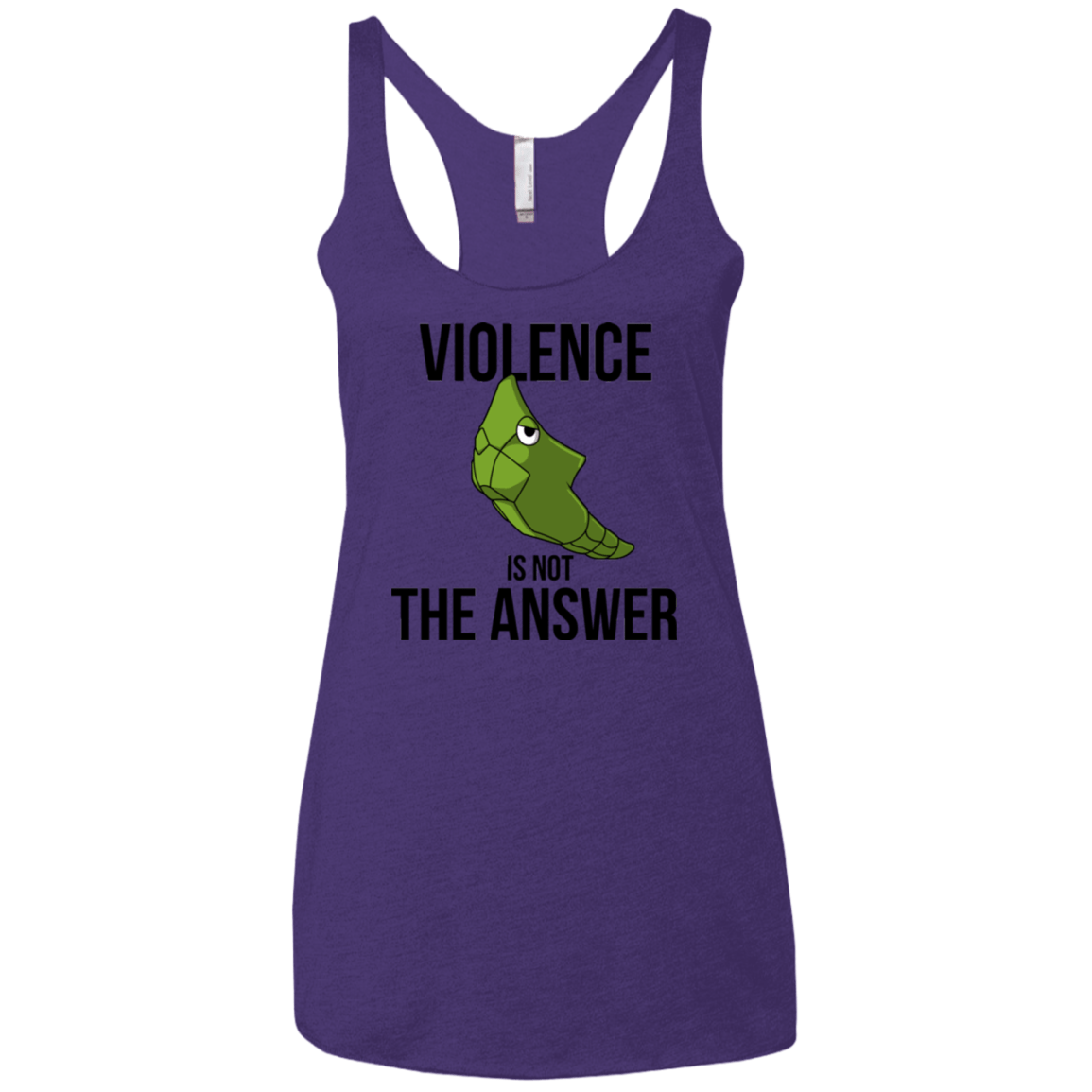 T-Shirts Purple / X-Small Metapeace Women's Triblend Racerback Tank