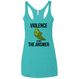 T-Shirts Tahiti Blue / X-Small Metapeace Women's Triblend Racerback Tank