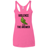 T-Shirts Vintage Pink / X-Small Metapeace Women's Triblend Racerback Tank