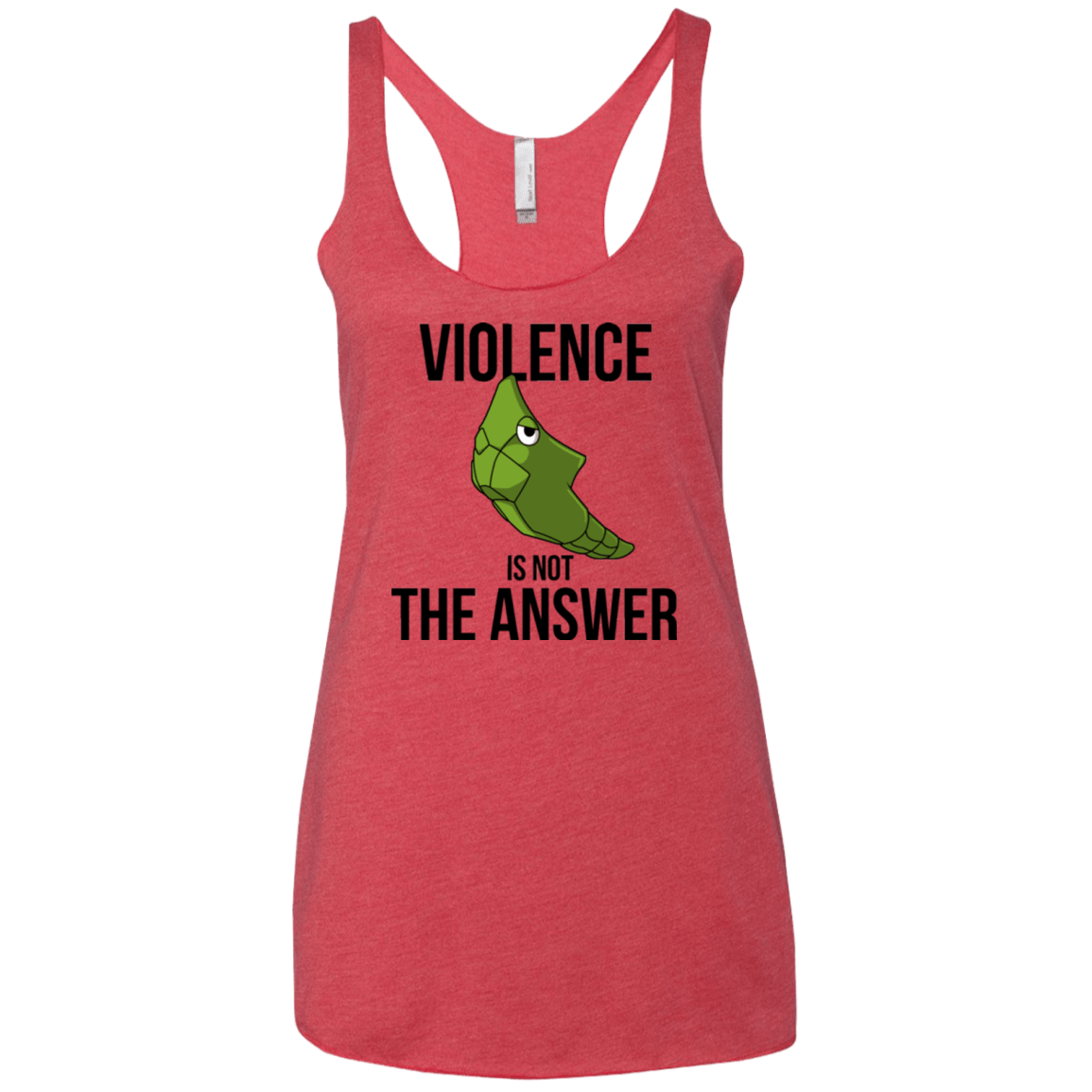 T-Shirts Vintage Red / X-Small Metapeace Women's Triblend Racerback Tank