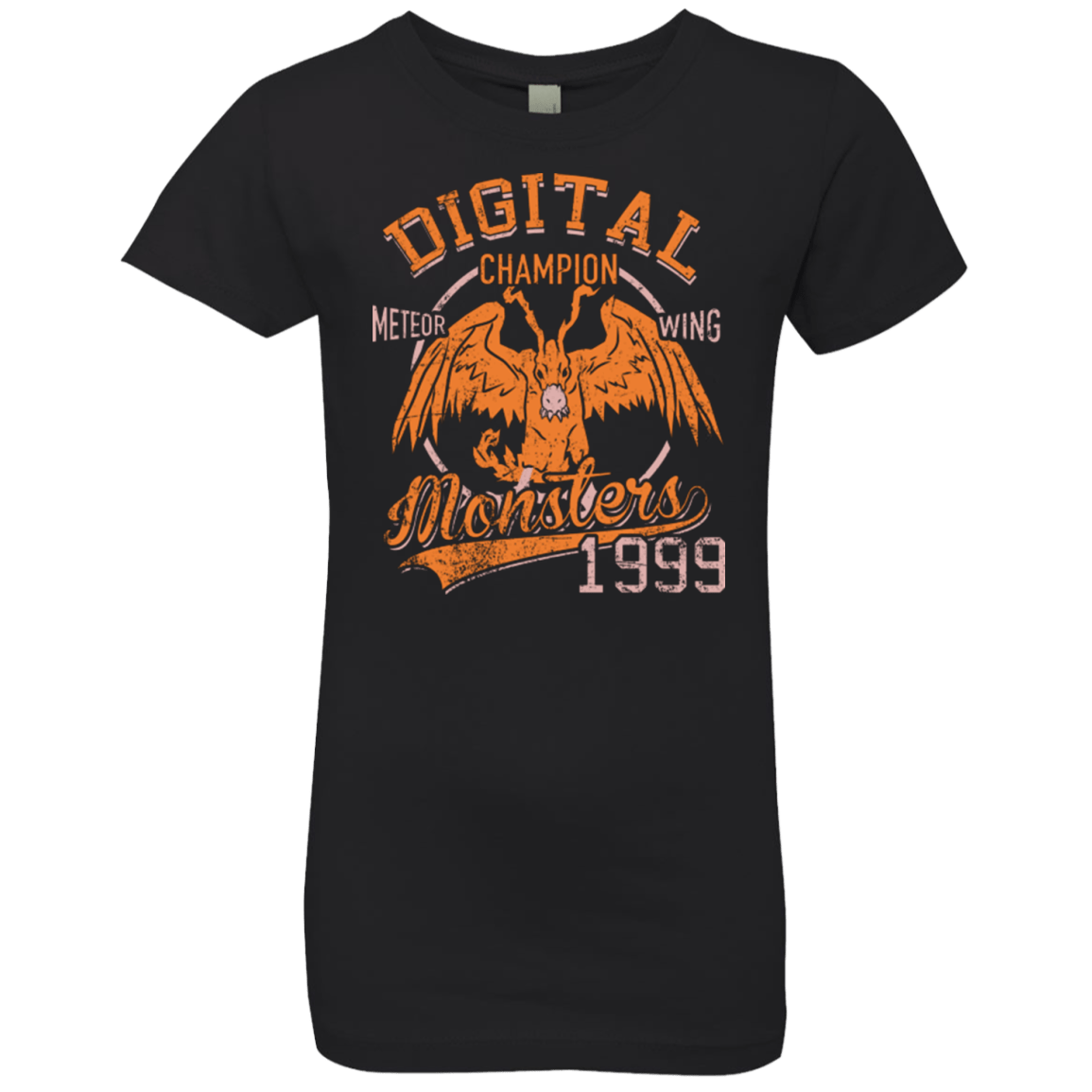 T-Shirts Black / YXS Meteor Wing Girls Premium T-Shirt