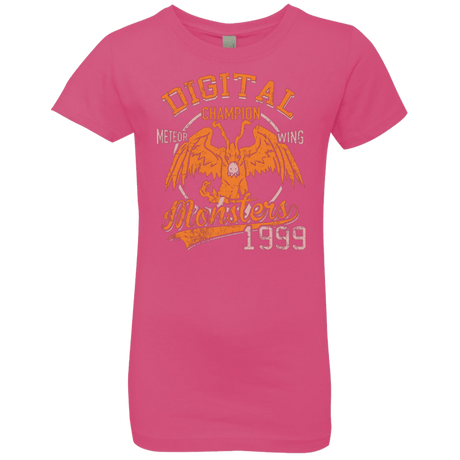 T-Shirts Hot Pink / YXS Meteor Wing Girls Premium T-Shirt