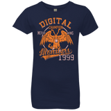 T-Shirts Midnight Navy / YXS Meteor Wing Girls Premium T-Shirt