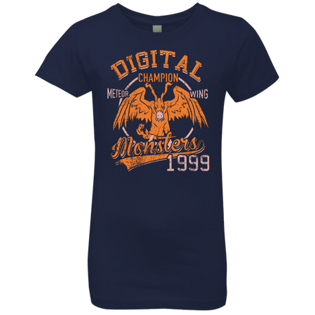 T-Shirts Midnight Navy / YXS Meteor Wing Girls Premium T-Shirt
