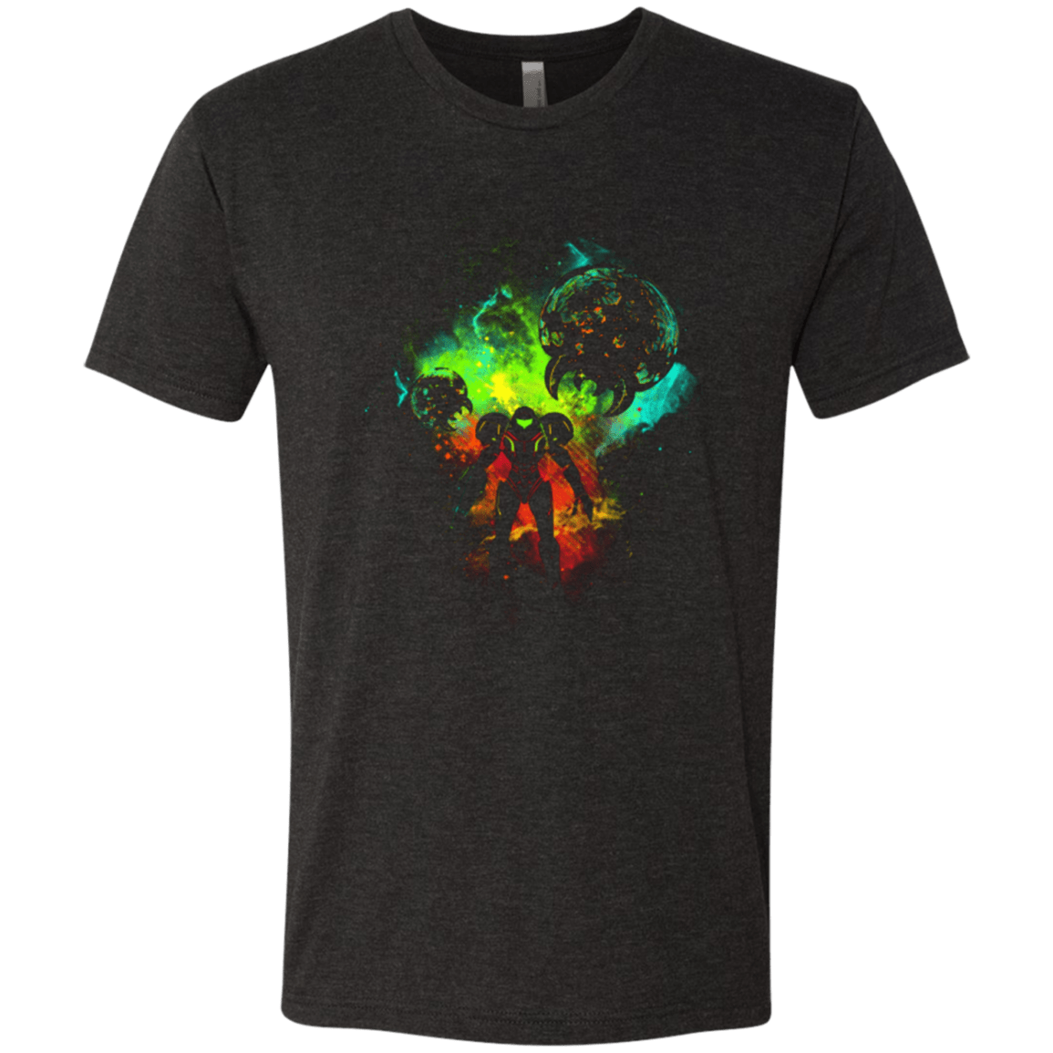 T-Shirts Vintage Black / Small METROID Men's Triblend T-Shirt