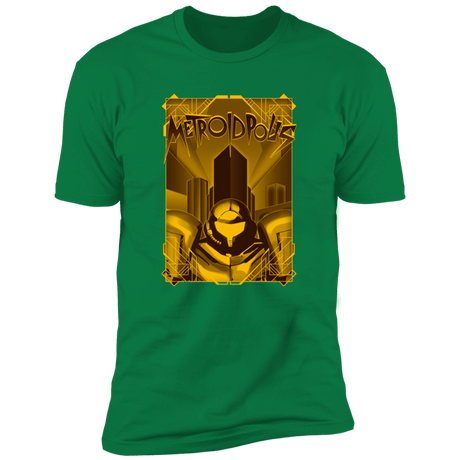 T-Shirts Kelly Green / S Metroidpolis Men's Premium T-Shirt