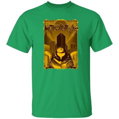 T-Shirts Irish Green / S Metroidpolis T-Shirt