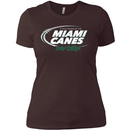 T-Shirts Dark Chocolate / X-Small Miami Dilly Dilly Women's Premium T-Shirt