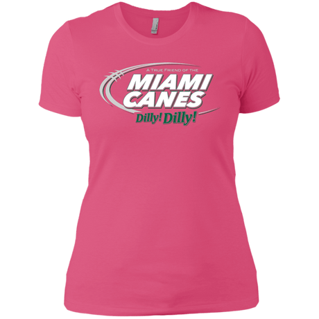 T-Shirts Hot Pink / X-Small Miami Dilly Dilly Women's Premium T-Shirt