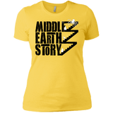 T-Shirts Vibrant Yellow / X-Small Middle Earth Story Women's Premium T-Shirt