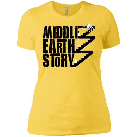 T-Shirts Vibrant Yellow / X-Small Middle Earth Story Women's Premium T-Shirt