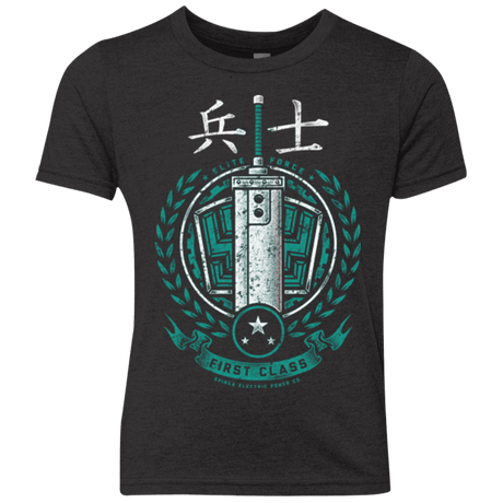 T-Shirts Vintage Black / YXS Midgar's Finest Youth Triblend T-Shirt