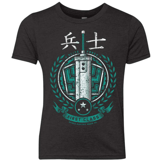 T-Shirts Vintage Black / YXS Midgar's Finest Youth Triblend T-Shirt