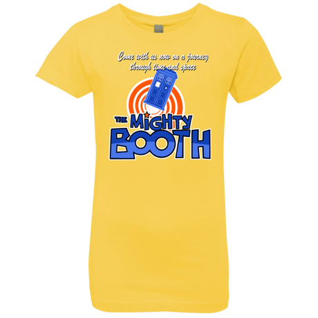 T-Shirts Vibrant Yellow / YXS Mighty Booth Girls Premium T-Shirt