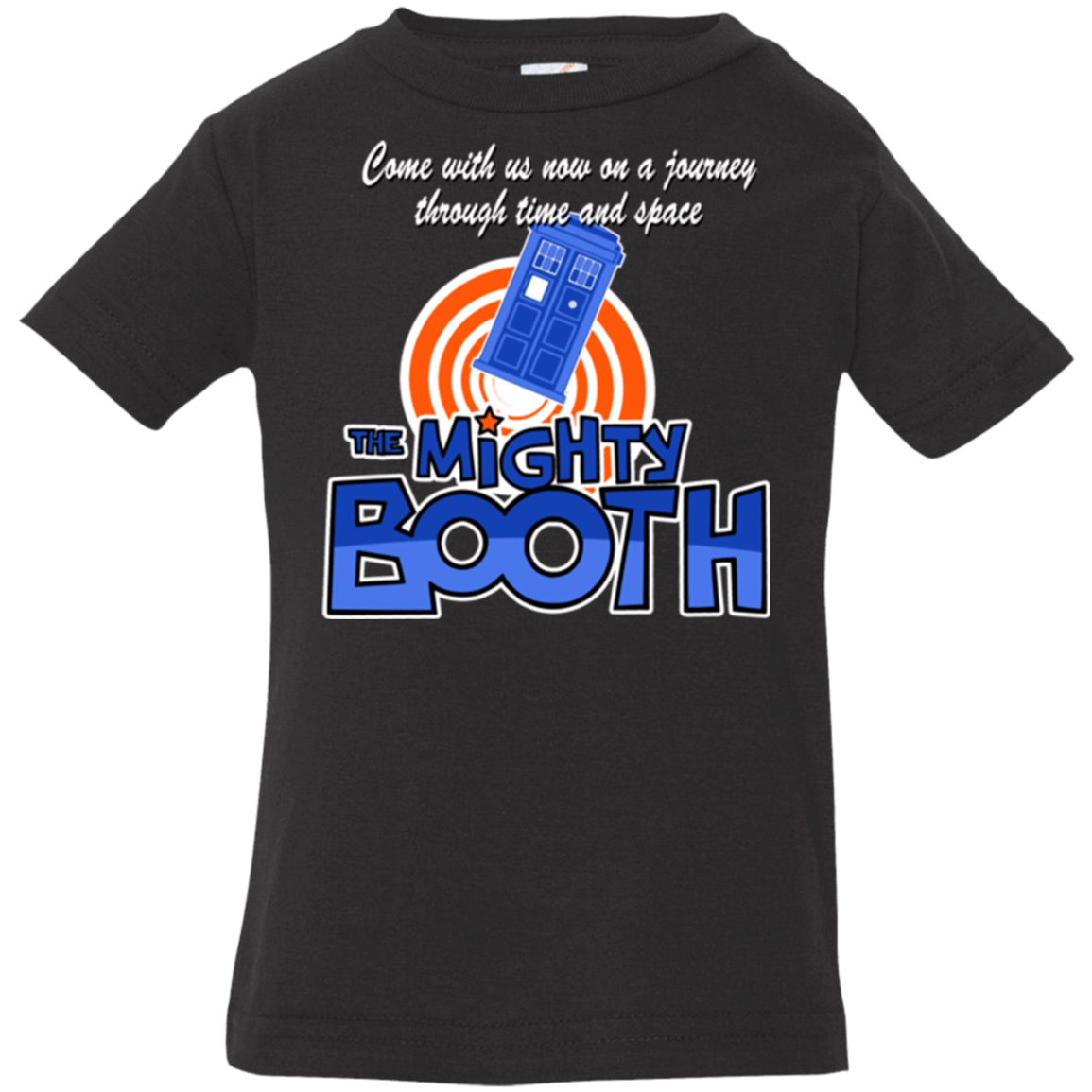 T-Shirts Black / 6 Months Mighty Booth Infant Premium T-Shirt