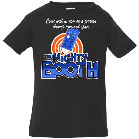 T-Shirts Black / 6 Months Mighty Booth Infant Premium T-Shirt