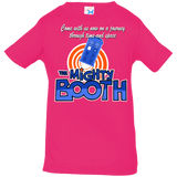 T-Shirts Hot Pink / 6 Months Mighty Booth Infant Premium T-Shirt